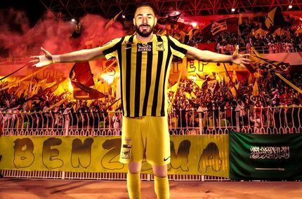 کریم بنزما بطور رسمی به الاتحاد عربستان پیوست