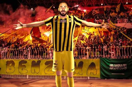 کریم بنزما بطور رسمی به الاتحاد عربستان پیوست