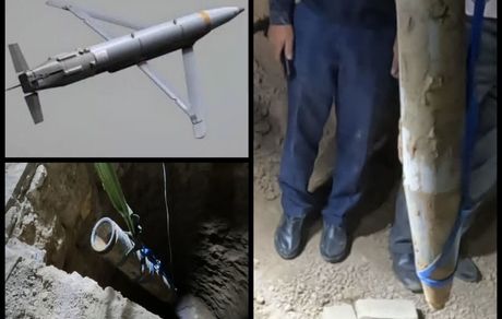 خنثی‌سازی یک فروند موشک سنگرشکن باقی‌مانده از جنگ در یکی از خانه‌های شهر یزد