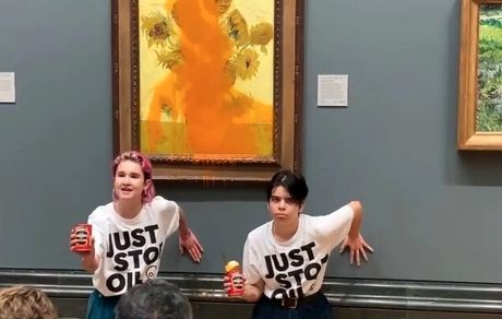 حمله‌کنندگان به نقاشی «ون‌گوگ» دادگاهی شدند