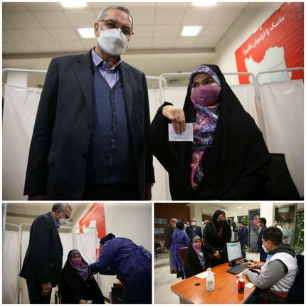 نوه ۸ ساله وزیر بهداشت واکسن کرونا زد