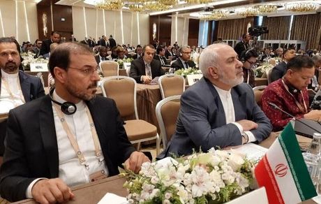 ظریف: هدف "صلح هرمز" ترویج گفت‌وگو، احترام متقابل و برابری است