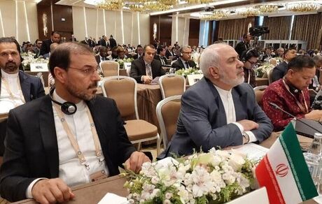 ظریف: هدف "صلح هرمز" ترویج گفت‌وگو، احترام متقابل و برابری است