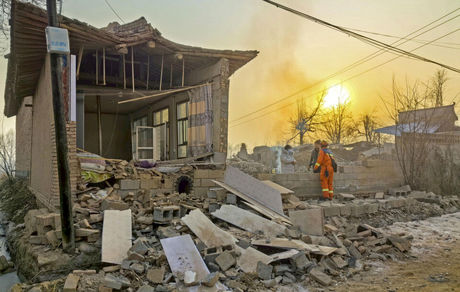 آمار جان باختگان زلزله چین به ۱۴۹ تن رسید