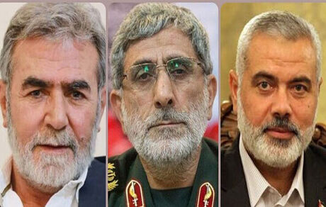 
گفت‌وگوی سردار قاآنی با اسماعیل هنیه و زیاد نخاله
