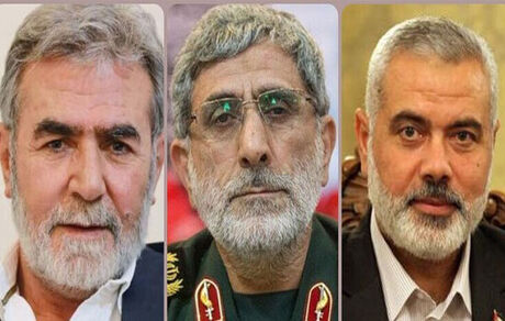 
گفت‌وگوی سردار قاآنی با اسماعیل هنیه و زیاد نخاله
