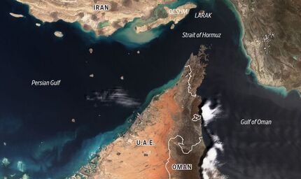 توقف کامل حرکت کشتی ها در تنگه هرمز 
