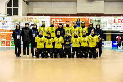 تیم والیبال زنان سپاهان قهرمان آسیای مرکزی شد