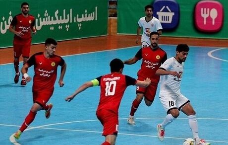 گیتی پسند دوباره صدرنشین لیگ برتر فوتسال شد