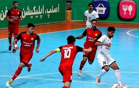 گیتی پسند دوباره صدرنشین لیگ برتر فوتسال شد
