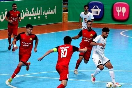 گیتی پسند دوباره صدرنشین لیگ برتر فوتسال شد