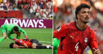 مدافع تیم ملی مصر بازی با ایران را از دست داد
