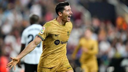 لواندوفسکی عنوان برترین بازیکن ماه لالیگا شد