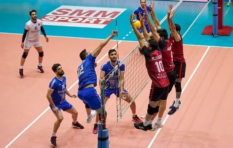 برد شهرداری ارومیه و شهداب یزد در لیگ برتر والیبال