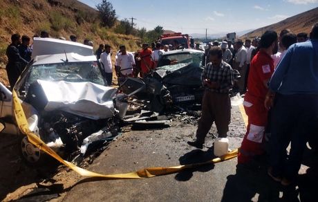 ۴ کشته و مصدوم در تصادف پراید و پژو