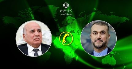 گفت و گوی تلفنی وزیر امور خارجه با همتای عراقی
