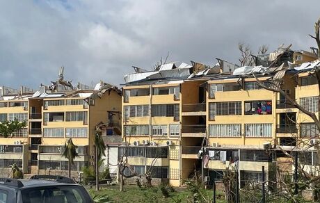 پیش‌بینی هزاران کشته در یکی از جزایر فرانسه بدلیل طوفان