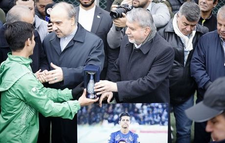 تقدیر از «قائدی» در حضور وزیر ورزش