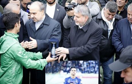 تقدیر از «قائدی» در حضور وزیر ورزش