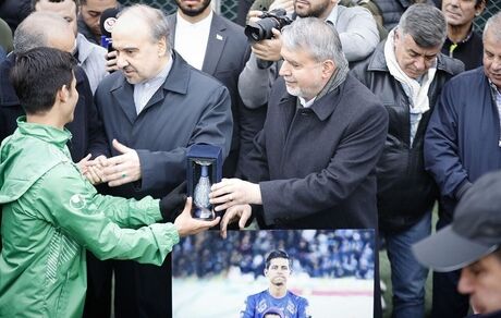 تقدیر از «قائدی» در حضور وزیر ورزش