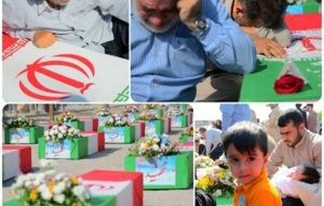 پیکر ۴۴ شهید تازه تفحص شده وارد کشور شد