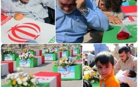 پیکر ۴۴ شهید تازه تفحص شده وارد کشور شد