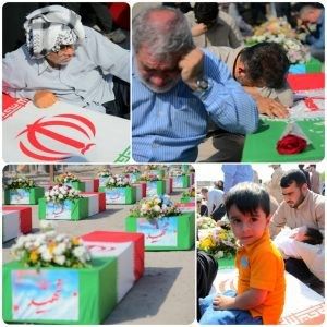 پیکر ۴۴ شهید تازه تفحص شده وارد کشور شد