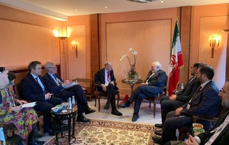 اعضای شورای روابط خارجی اتحادیه اروپا با ظریف دیدار کردند