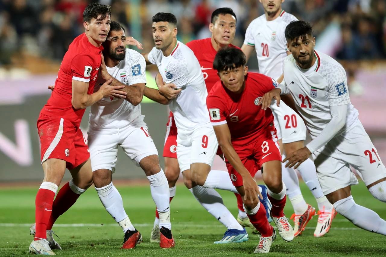 دیدار ایران و هنگ‌کنگ از دید دوربین