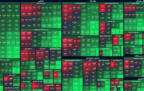 بورس بالاخره سبز شد