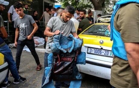 کشته شدن ۱۱ خبرنگار در درگیری‌های سرزمین‌های اشغالی