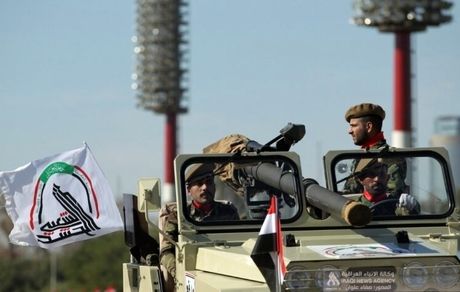 نیروهای الحشد الشعبی عراق، یک مخفیگاه داعش را منهدم کردند