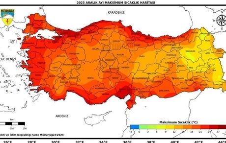 ماه گذشته میلادی گرمترین ماه نیم قرن اخیر ترکیه