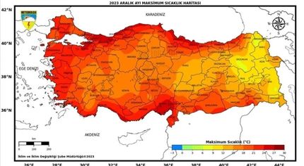 ماه گذشته میلادی گرمترین ماه نیم قرن اخیر ترکیه