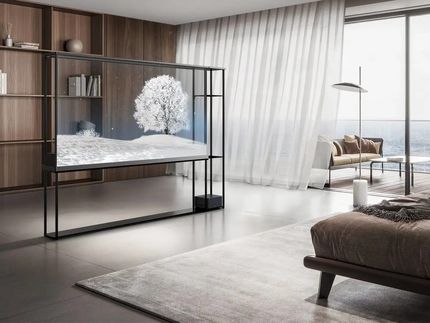 تلویزیون OLED شفاف ال‌جی به بازار آمد