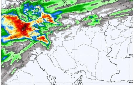 ورود موج بارشی به کشور تا دو روز آینده