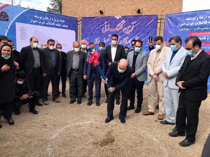 آغاز احداث تصفیه‌خانه ۴۰ میلیون یوریی غرب اهواز