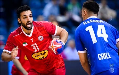 باخت نزدیک تیم ملی هندبال مقابل مونته نگرو در قهرمانی جهان