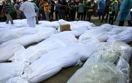 شمار شهدای جنگ غزه به ۲۸۰۸ تن رسید