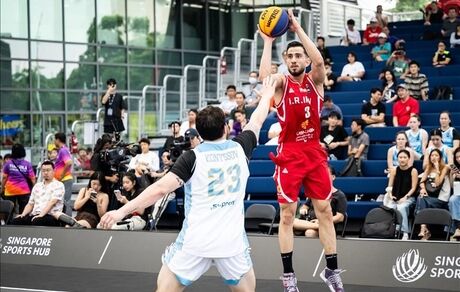 صعود تیم بسکتبال سه نفره مردان به جدول اصلی مسابقات کاپ آسیا ۲۰۲۵ 