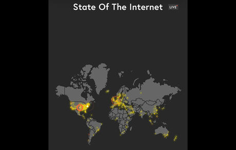 اختلال در شبکه اینترنت کشور به دلیل اختلال جهانی 