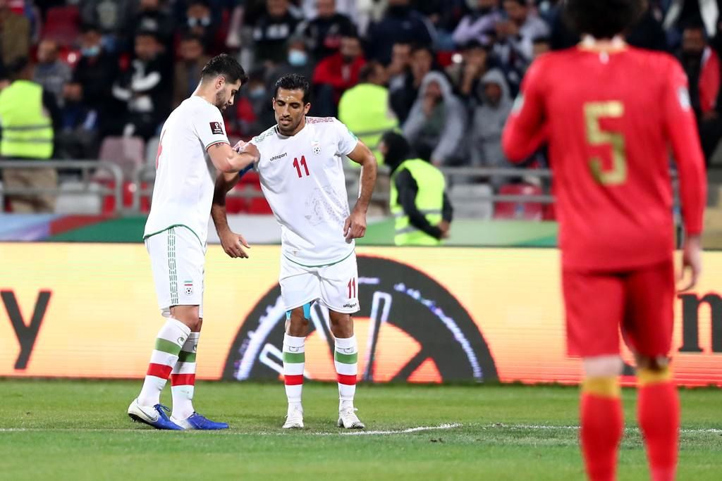 دیدار ایران و سوریه از دید لنز دوربین