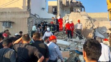 وقوع یک انفجار گاز در منطقه کوی معین‌زاده اهواز