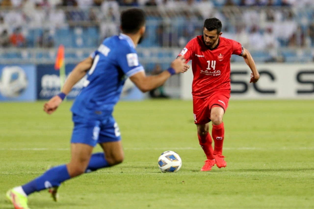 بازی پرسپولیس و الهلال از لنز دوربین