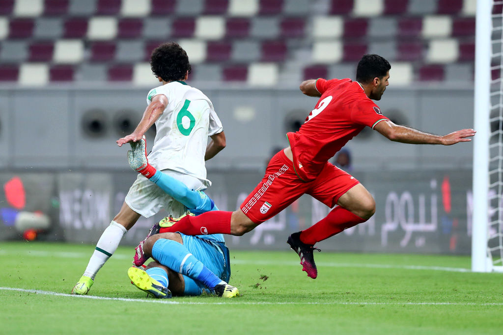 تصاویر بازی ایران و عراق در مقدماتی جام جهانی