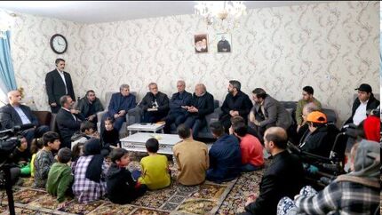 رئیس جمهور صبح امروز از یک خیریه بازدید کرد