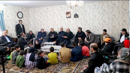 رئیس جمهور صبح امروز از یک خیریه بازدید کرد