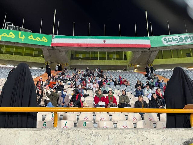 دیدار دوستانه ایران و روسیه از دید دوربین