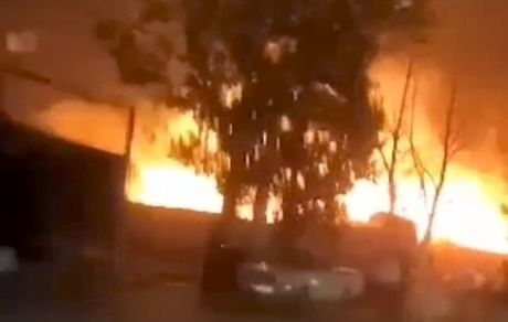 آتش سوزی شدید در نظرآباد کرج، تلفات جانی نداشت