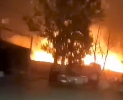 آتش سوزی شدید در نظرآباد کرج، تلفات جانی نداشت